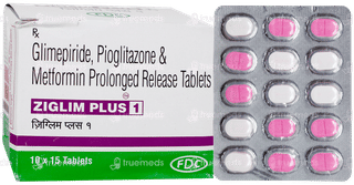 Ziglim Plus 1 Tablet 15