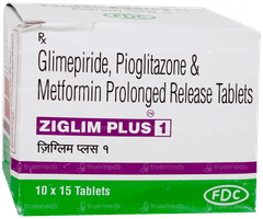 Ziglim Plus 1 Tablet 15