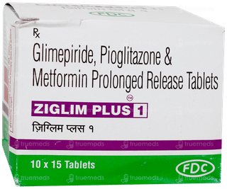 Ziglim Plus 1 Tablet 15