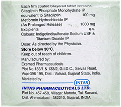Sitara M 100/1000 Tablet Pr 10
