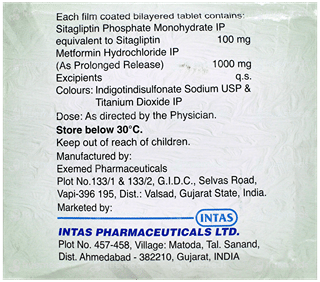 Sitara M 100/1000 Tablet Pr 10