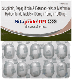 Sitapride Dm 1000 Tablet 10