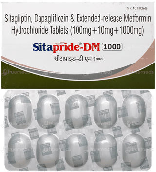 Sitapride Dm 1000 Tablet 10