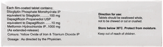 Sitapride Dm 1000 Tablet 10