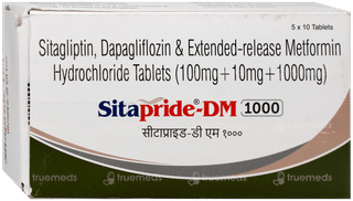 Sitapride Dm 1000 Tablet 10