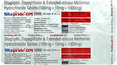 Sitapride Dm 1000 Tablet 10