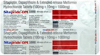 Sitapride Dm 1000 Tablet 10