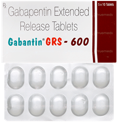 Gabantin Grs 600 Tablet 10
