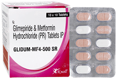 Glidum Mf4 500 Sr Tablet Pr 10 Glidum Mf4 500 Sr Tablet Pr 10