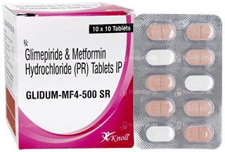 Glidum Mf4 500 Sr Tablet Pr 10