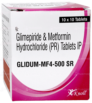 Glidum Mf4 500 Sr Tablet Pr 10
