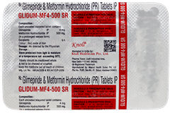 Glidum Mf4 500 Sr Tablet Pr 10