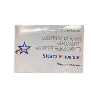 Sitara M 100/500 Tablet Pr 10