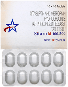 Sitara M 100/500 Tablet Pr 10