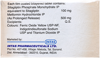 Sitara M 100/500 Tablet Pr 10