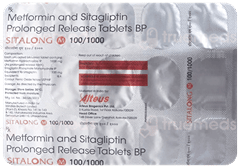 Sitalong M 100/1000 Tablet Pr 15