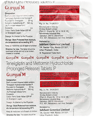 Glipijub M Tablet Pr 15