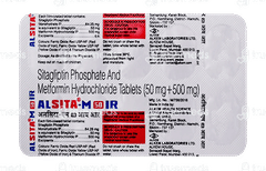 Alsita M 50 Ir Tablet 10 Alsita M 50 Ir Tablet 10