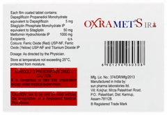 Oxramet S Ir 5/50/1000 Tablet 7