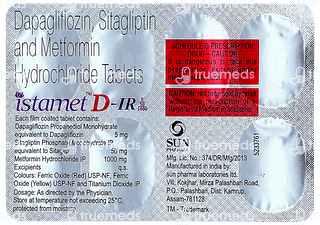 Istamet D Ir 5/50/1000 Tablet 7