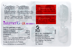 Istamet G Ir 50/1000/1 Tablet 10 Istamet G Ir 50/1000/1 Tablet 10