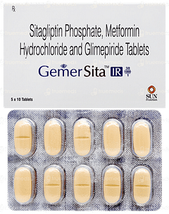 Gemer Sita Ir 50/1000/1 Tablet 10