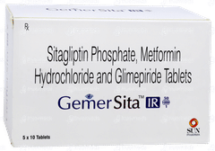 Gemer Sita Ir 50/1000/1 Tablet 10