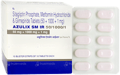Azulix Sm Ir 50/1000/1 Tablet 10