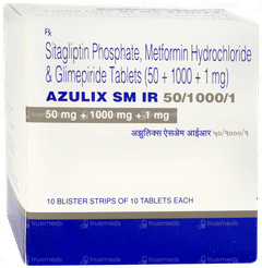 Azulix Sm Ir 50/1000/1 Tablet 10