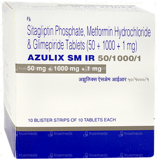 Azulix Sm Ir 50/1000/1 Tablet 10
