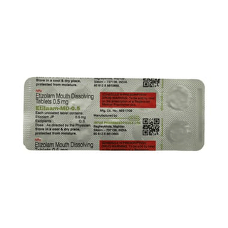 Etilaam 0.5 MG Tablet Md 10