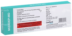 Mizadep 15 Mg Tablet Md 10