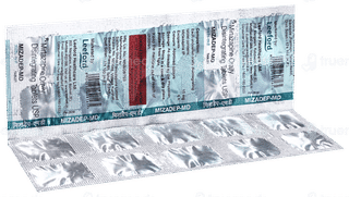Mizadep 15 Mg Tablet Md 10