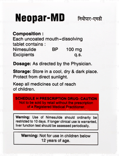 Neopar Md Tablet 10