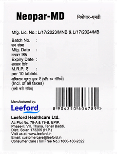 Neopar Md Tablet 10