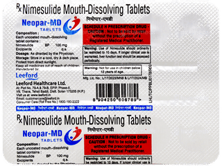 Neopar Md Tablet 10