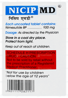 Nicip Md Tablet 10 Nicip Md Tablet 10