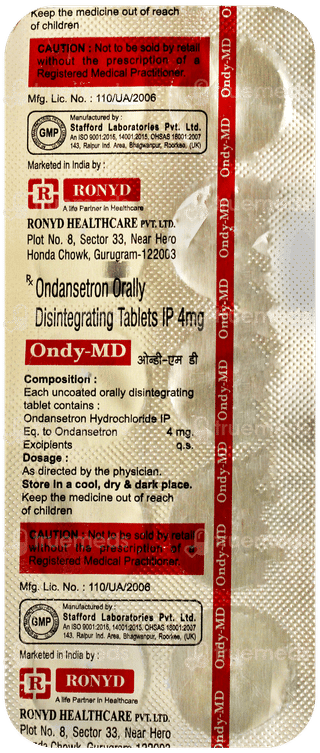 Ondy Md Tablet 10