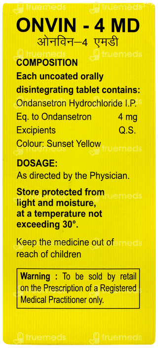 Onvin 4 Md Tablet 10