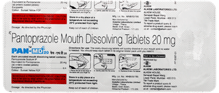 Pan Md 20 MG Tablet Md 10