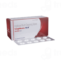 Voglikem 0.2 Tablet 10 Voglikem 0.2 Tablet 10