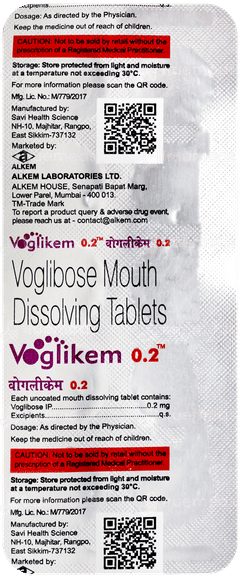 Voglikem 0.2 Tablet 10