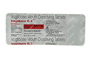 Voglikem 0.3 MG Tablet Md 10