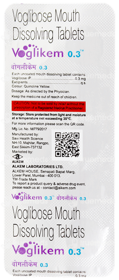 Voglikem 0.3 Tablet 10