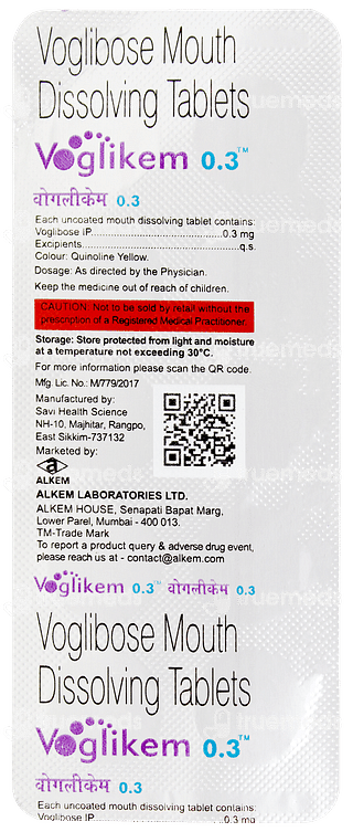 Voglikem 0.3 Tablet 10