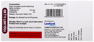 Voglimet 0.3 Md Tablet 10