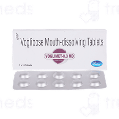 Voglimet 0.3 Md Tablet 10 Voglimet 0.3 Md Tablet 10