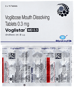 Voglistar Md 0.3 Tablet 15