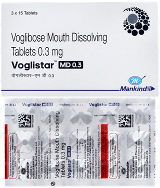 Voglistar Md 0.3 Tablet 15