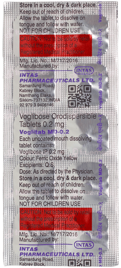 Voglitab Md 0.2 Tablet 10